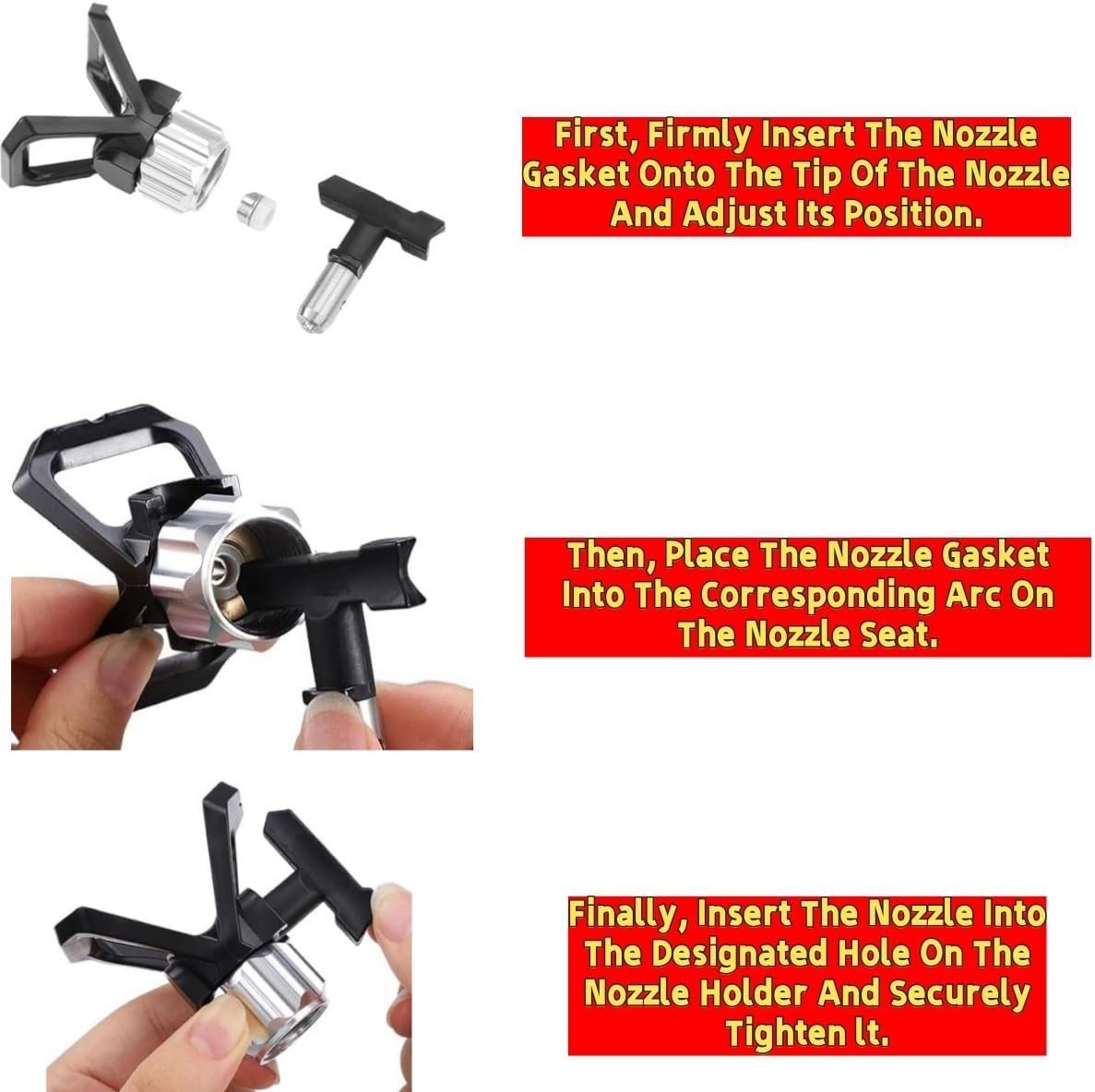 5PCS 246453 Seal Tip Gasket Kit Airless Paint Sprayer Replacement Parts