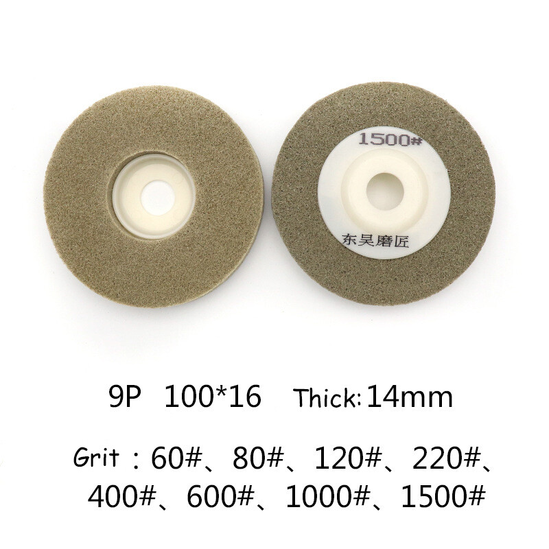Marble Polishing Pad 4″ Grinding Disc for Marble Granite Glass Stone 60-1500Grit