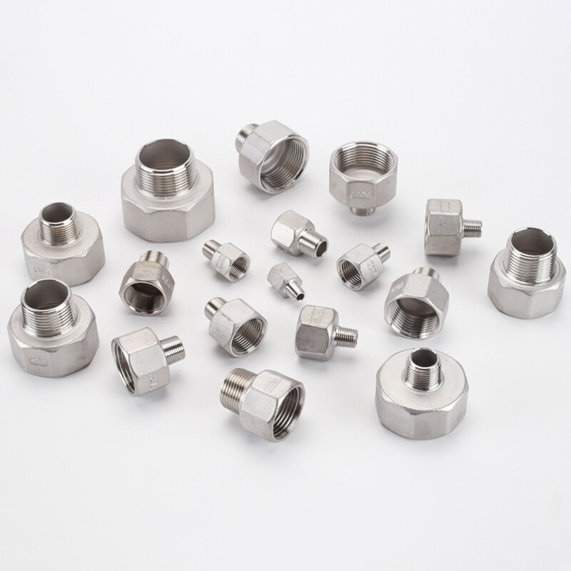 304 Stainless Steel Direct Fittings BSP Thread Male/Female Connector 1/8″3/8″~2″