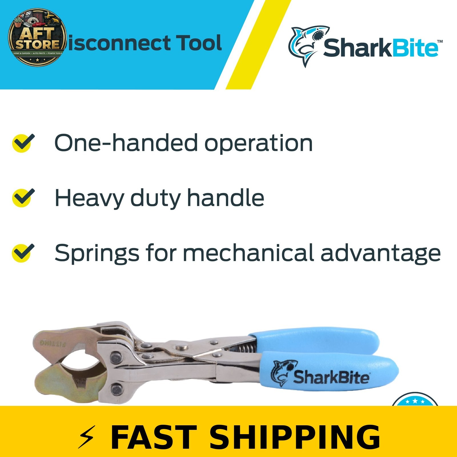 SharkBite Pro Push to Connect Disconnect Tool – 3/8 to 1 Inch
