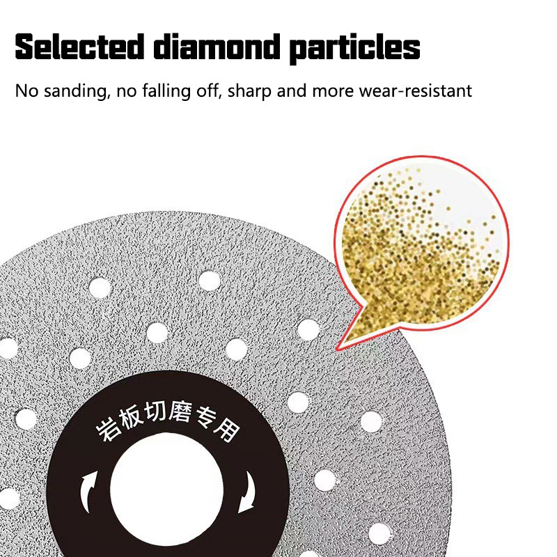 1PC Cutting Blade Rock Slabs Cutting Disc Slate Flat Grinding Cutting Blade