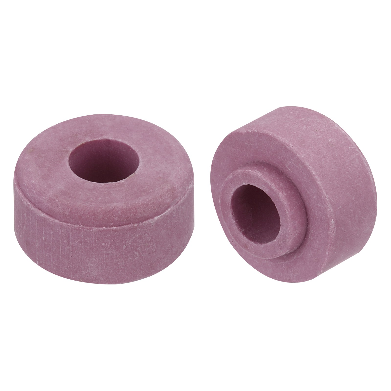 15 Pcs Ceramic Insulator Bead, 7 x 19.5 x 12mm Ceramic Spacer, Purple Red