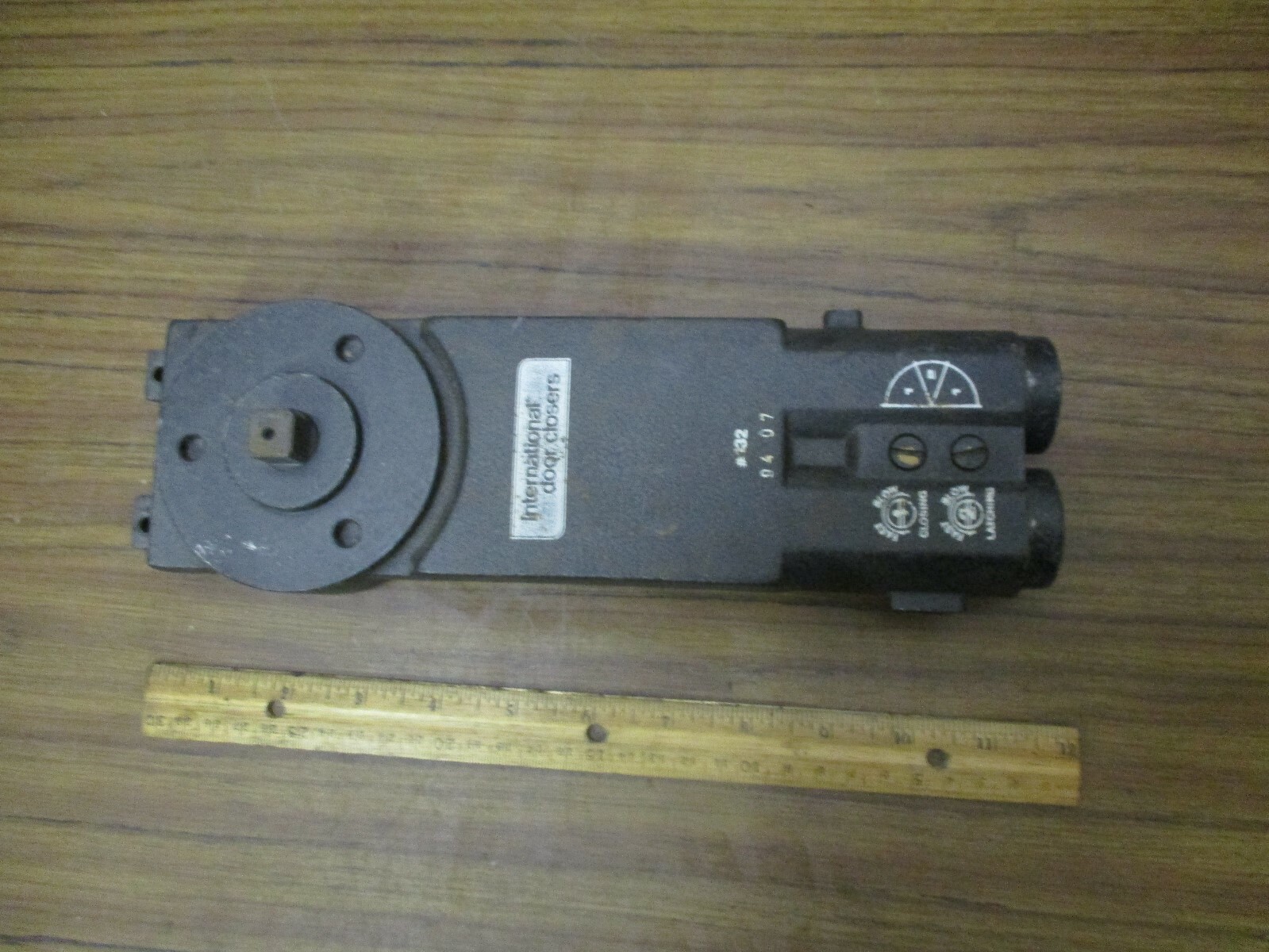 International Door Closers Item #132 *For Parts or Not Working* *SOLD, AS IS*