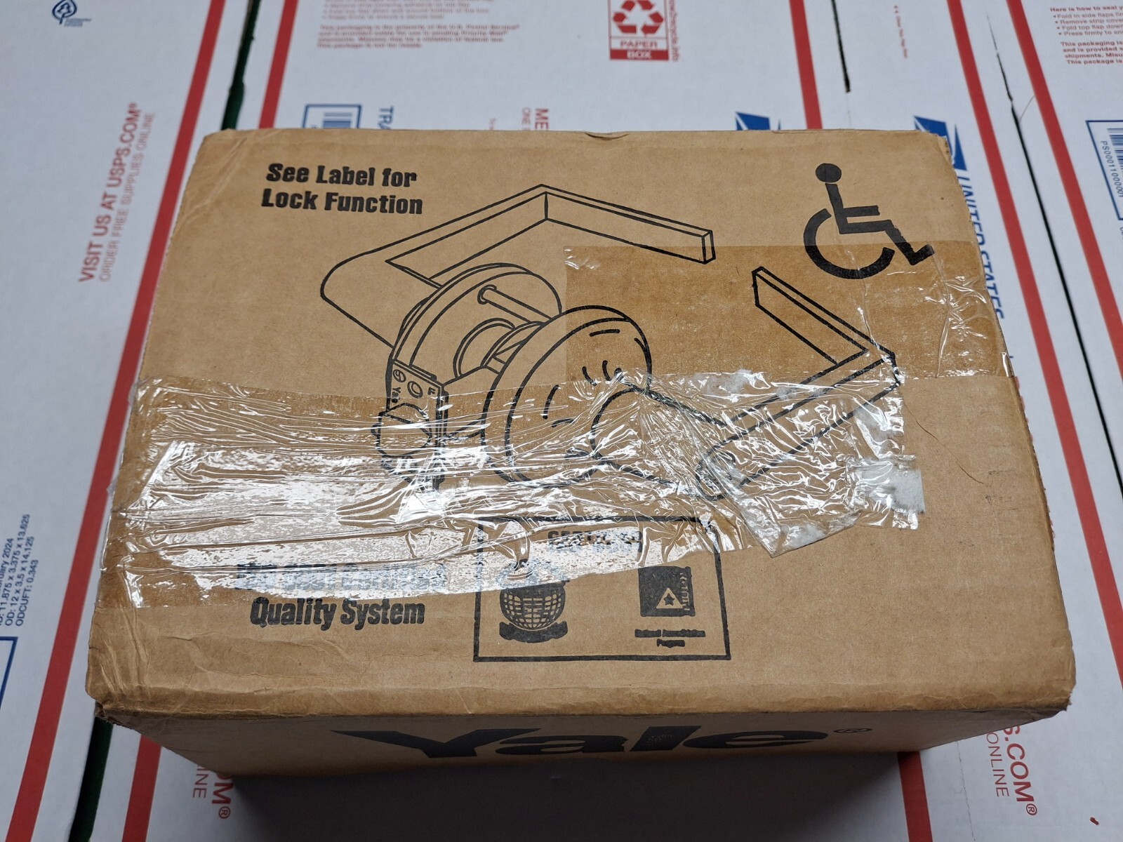 ACCENTRA (formerly Yale) PB 5491LN 626 24VDC Electric Lock NO CORE