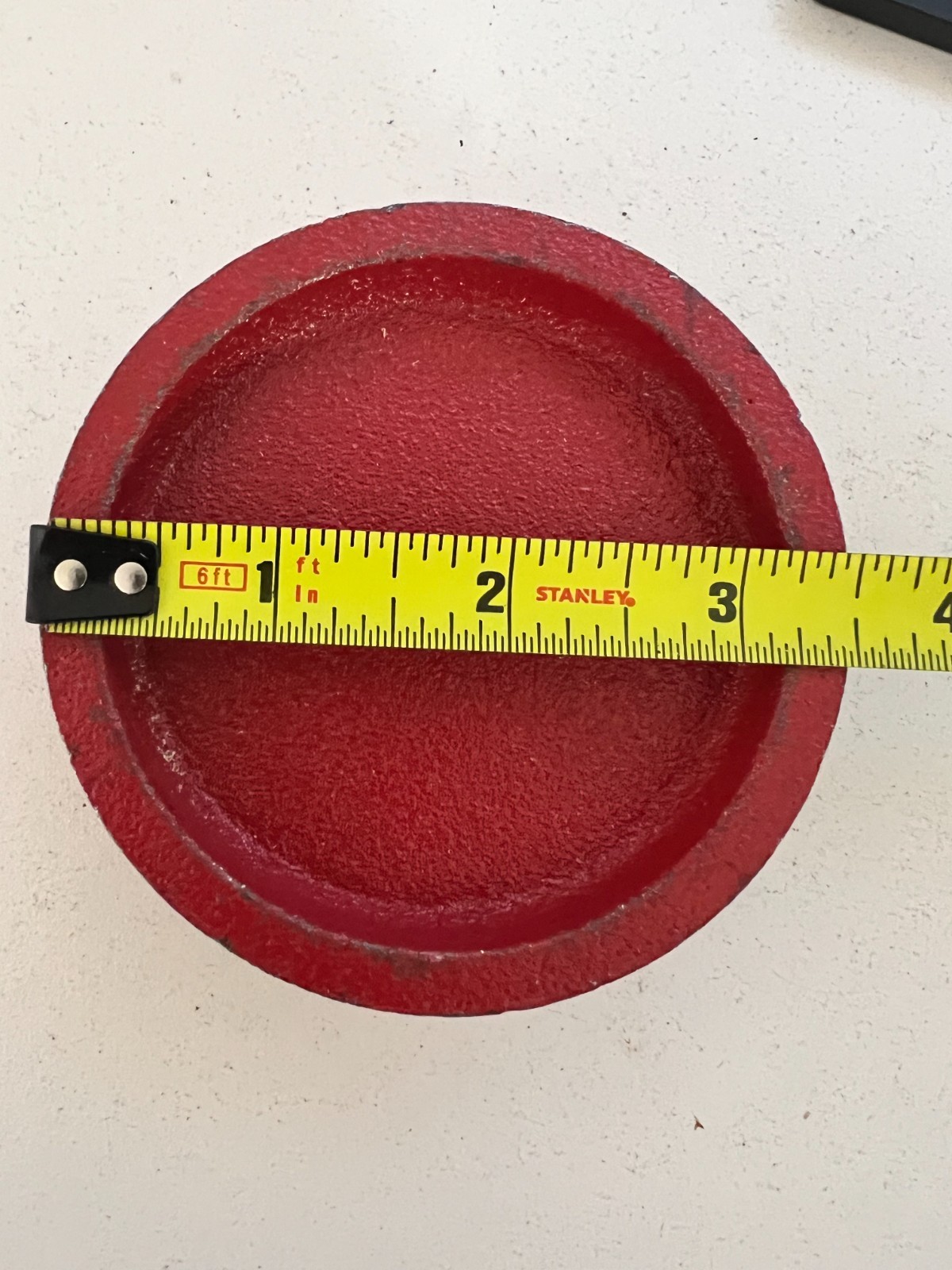 CPS Style 150 Grooved End Cap 3″ Fitting for Groove Piping Systems
