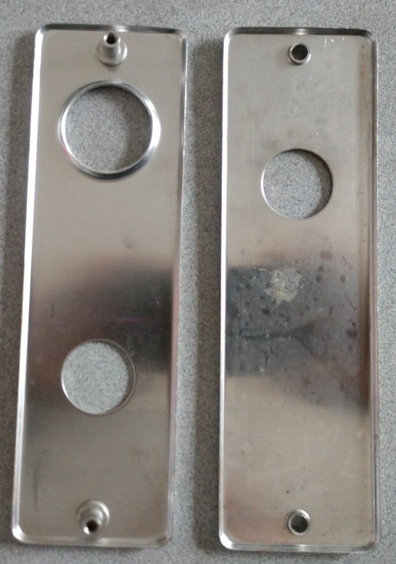 CORBIN RUSSWIN USED “M” ESCUTHEON PLATES ONLY 544F95 & 488F05