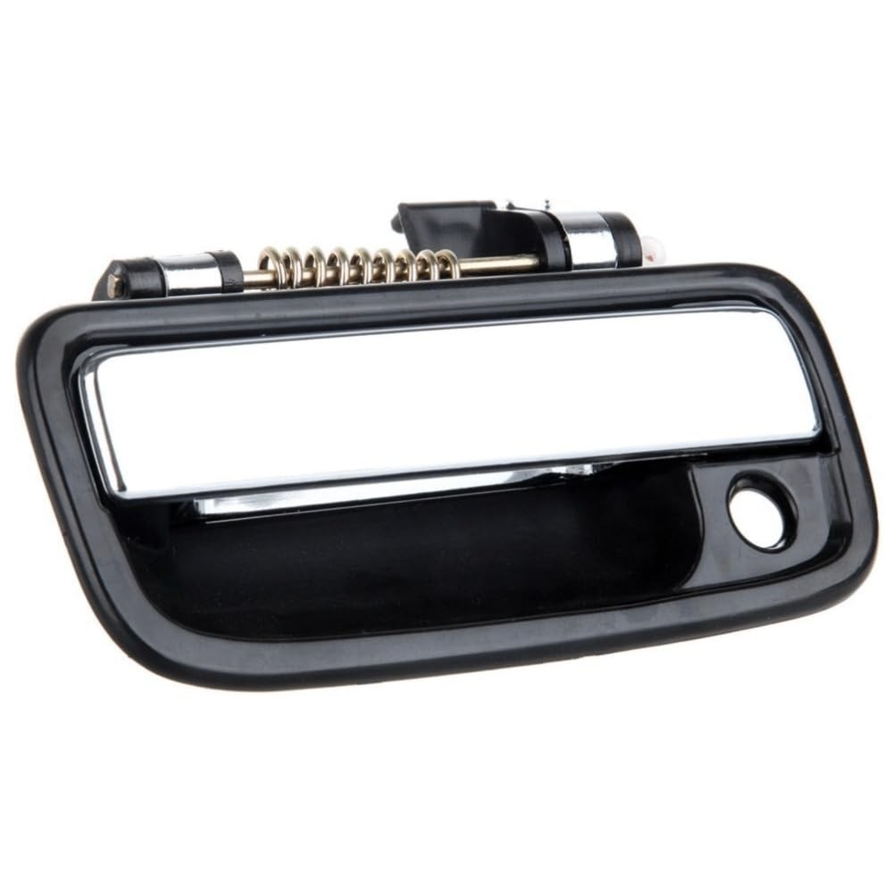 2 Front Exterior Door Handles Chrome Plastic For 95-04 Toyota Tacoma Left Right