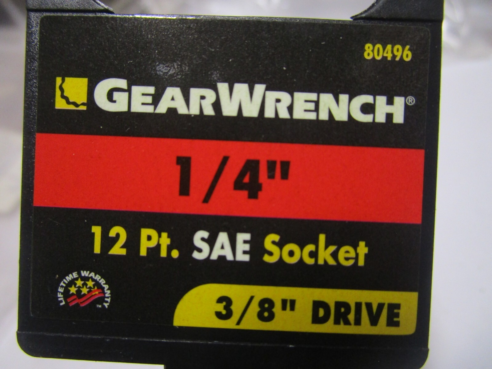 GEARWRENCH 3/8″ Drive, 1/4″ SAE Socket, 12 Points QTY 2