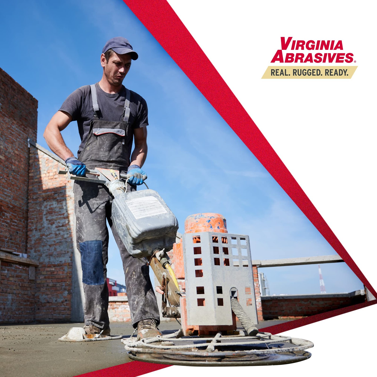 Virginia Abrasives 423-CB0814 – Professional Power Trowel Blades for Concrete/M