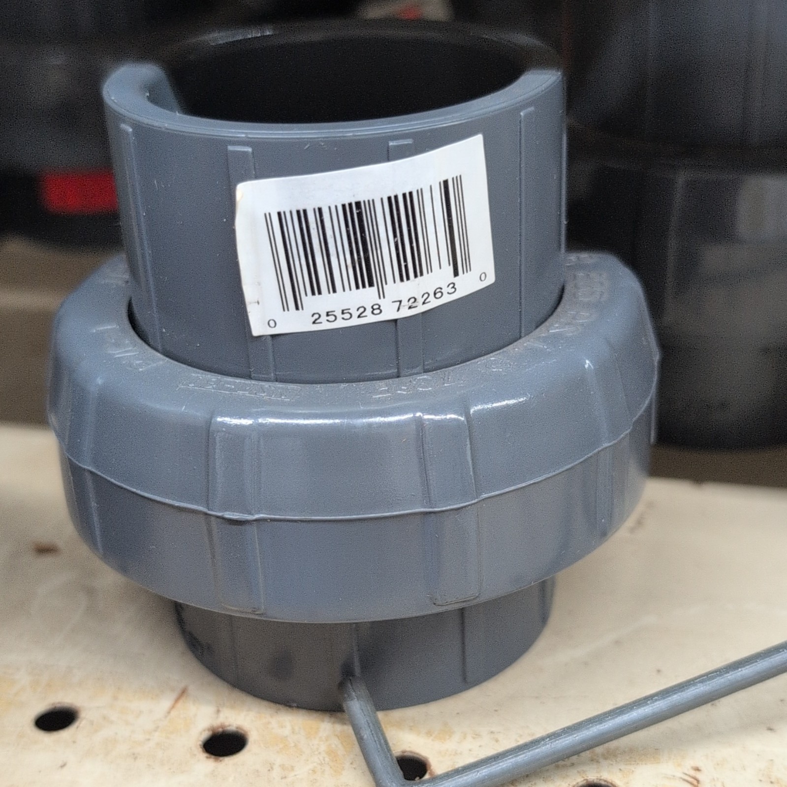 1 in Straight PVC Union NSF 61 235 PSI 2-Piece Slip/Socket Water PVC-1