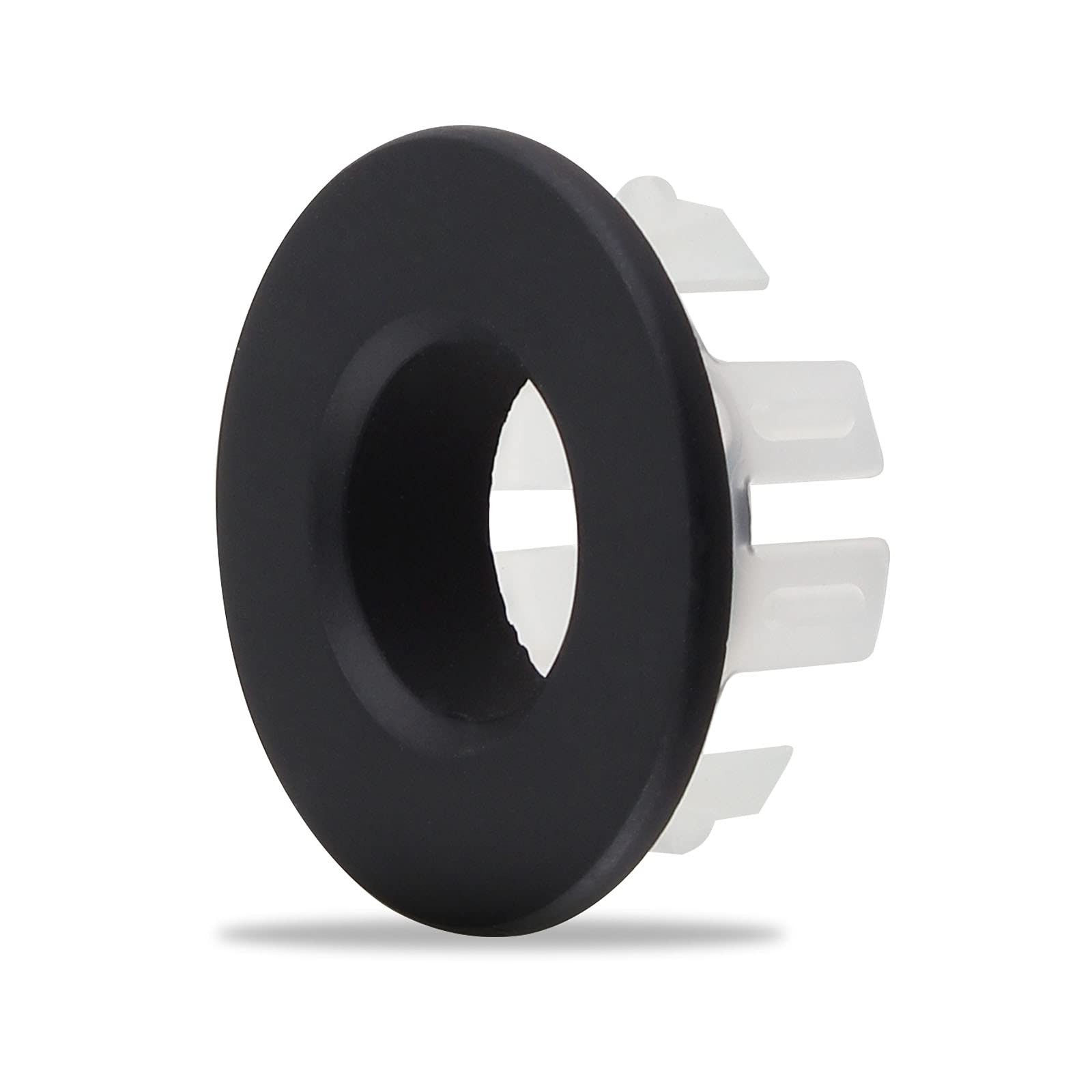 Murtenze 3Pcs Sink Overflow Ring, Basin Trim Cover Copper Black