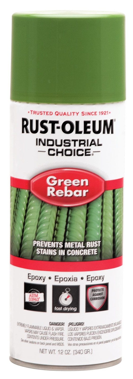 Rust-Oleum Industrial Choice RB1600 System Green 12 Ounce (Pack of 1),
