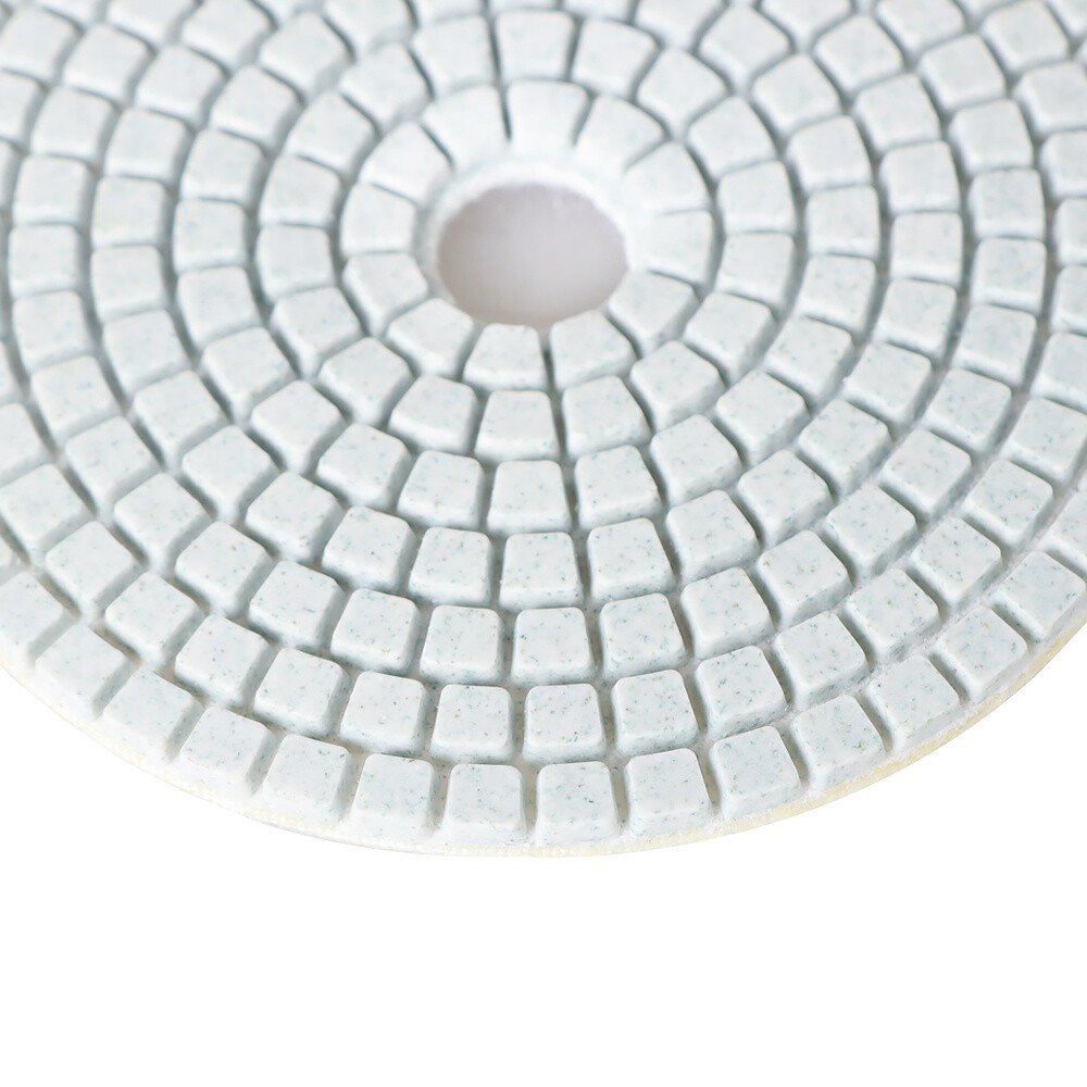 12 PCS Diamond Polishing Pads Wet Dry 4 Inch Set Kit For Granite Concrete Marble