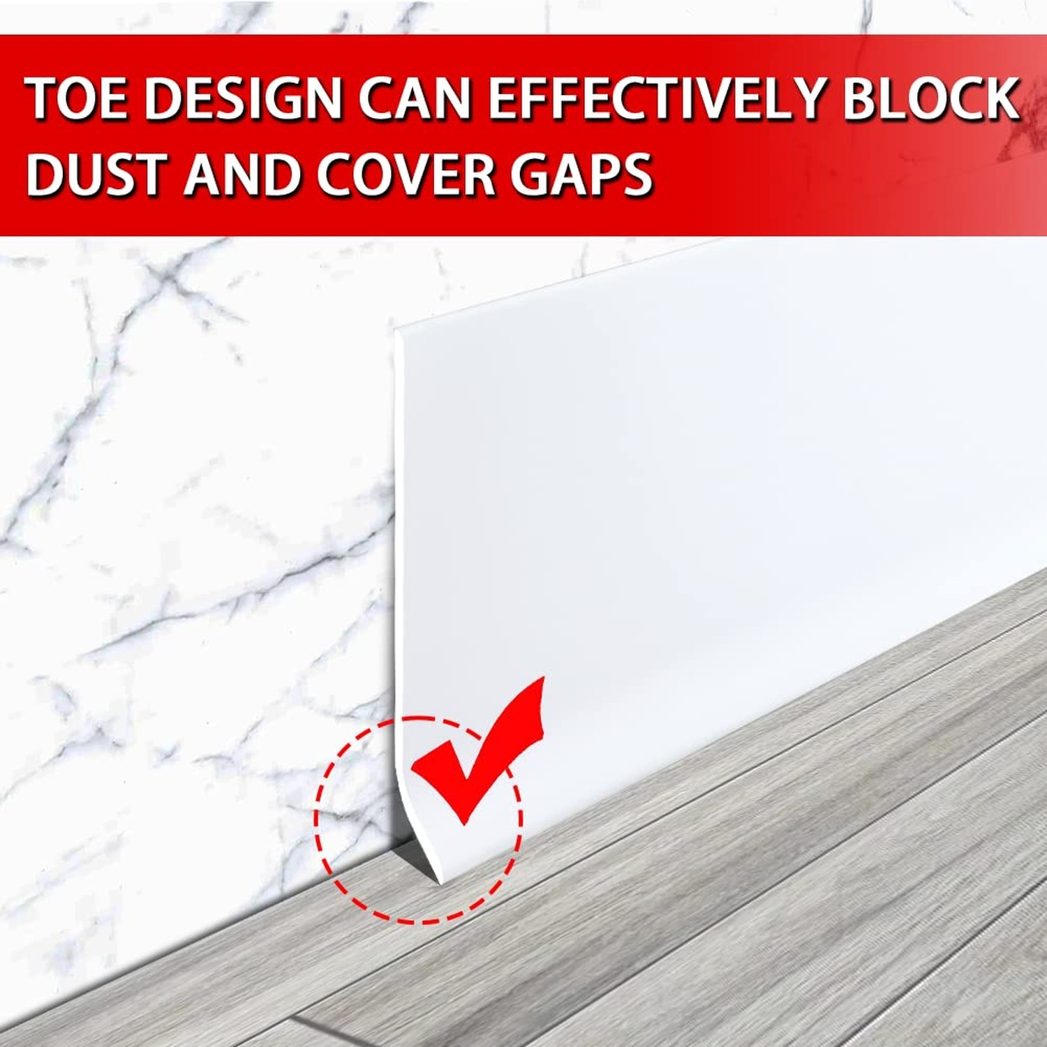Vinyl Wall Base Baseboard Molding Trim 6″ Flexible Self Adhesive Rubber Wall …