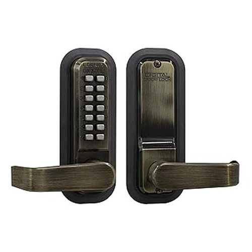 LOCKEY USA 2835-OB-238 Keyless Lever Lock 2-3/8″ Alloy Steel Weather Resistant