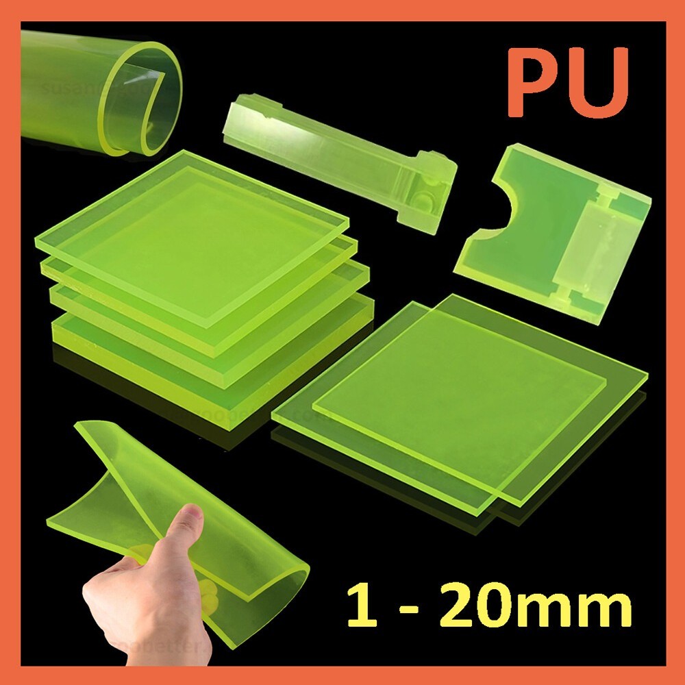 Polyurethane Sheet PU Rubber VARIOUS SHEET SIZES AVAILABLE 1MM TO 20MM THICKNESS