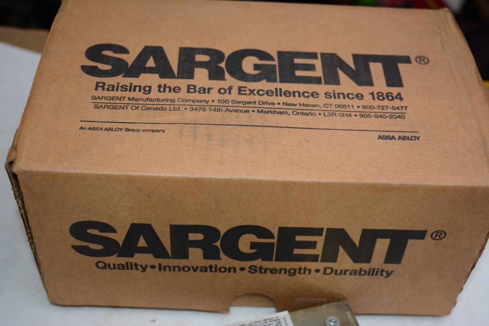 Sargent 8255 LNJ 26D 8200 Series Office or Entry Mortise Lock with LNJ Lever Tri