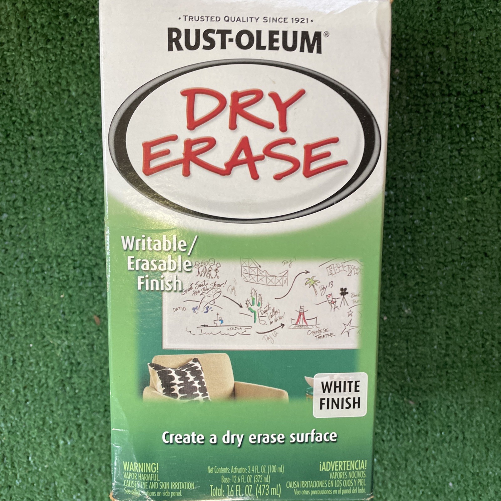 Rust-Oleum 241140 Interior Paint Kit – White (27oz)