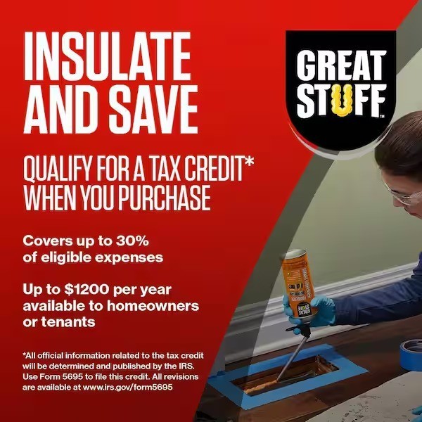 4Pack GREAT STUFF 12oz Gaps & Cracks Insulating Spray Foam Sealant Weather Tight