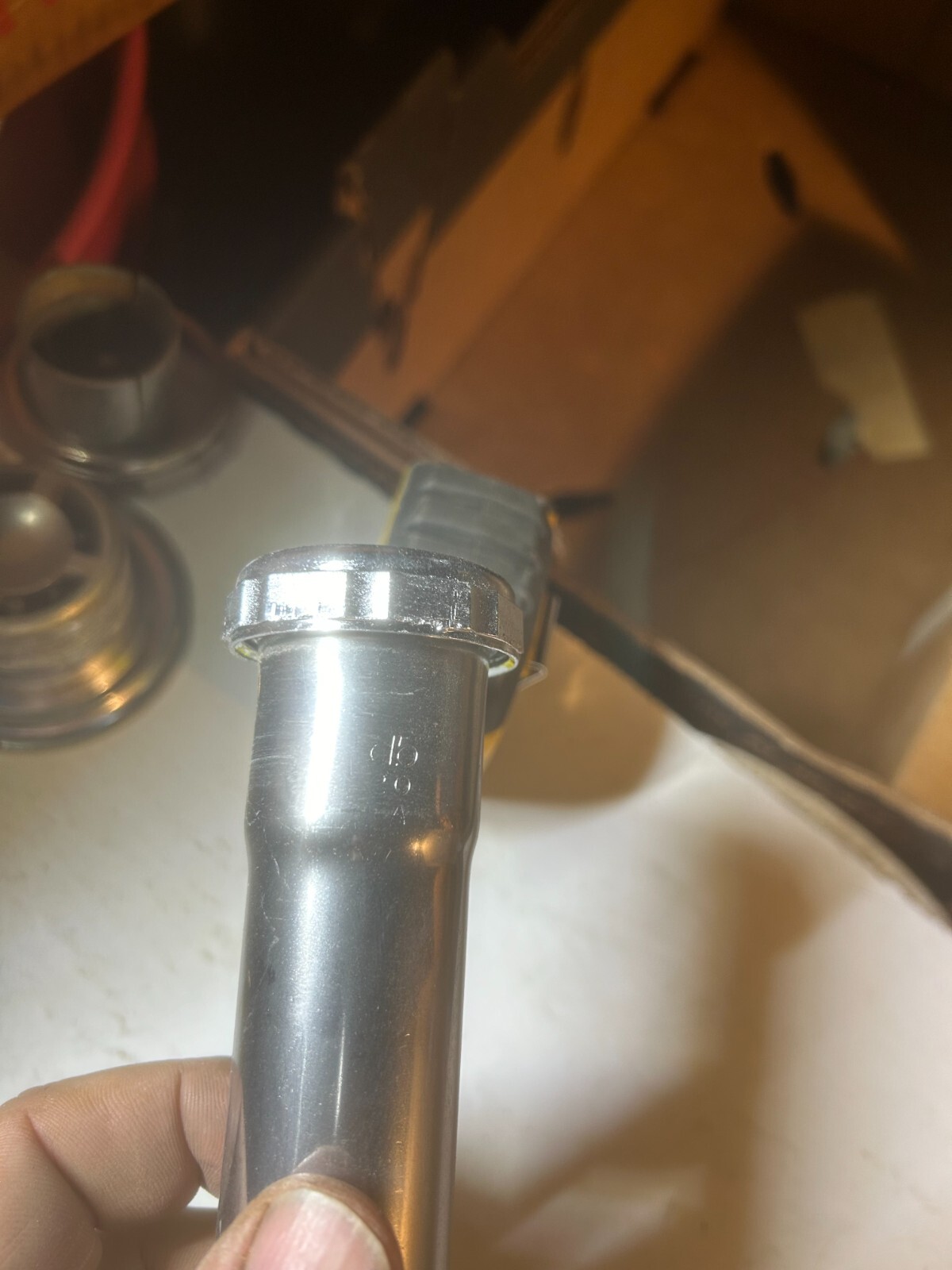 Sloan 12″ pipe as shown on pictures for plumbing