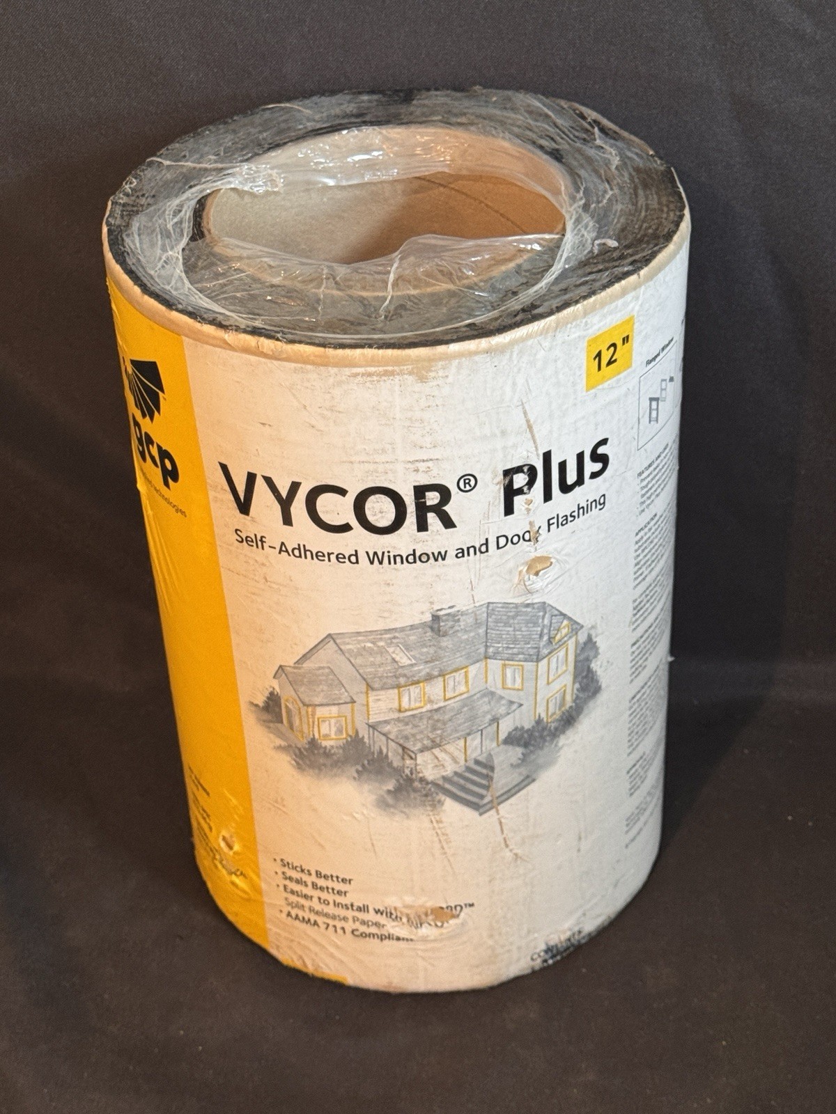 Grace Vycor Plus Self-Adhered Window and Door Flashing – 12in. – Single Item