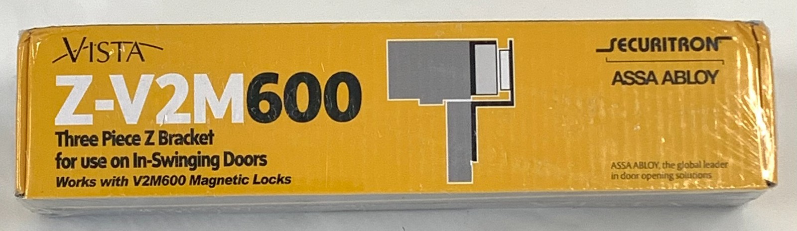 Assa Abloy Securitron Vista Z-V2M600 Three Piece Z Bracket for use on In-Swingin