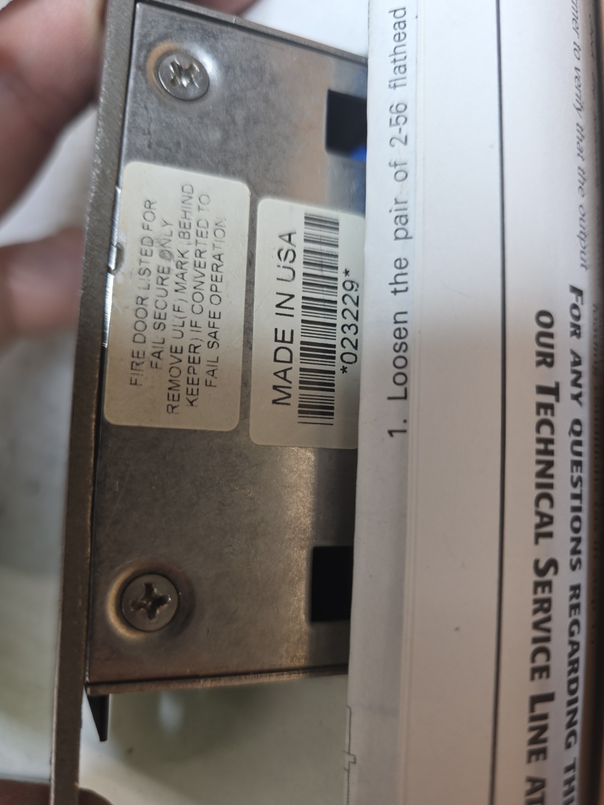 7501-24D-630 HES ASSA ABLOY 7500 Series Electric Strike NEW IN BOX
