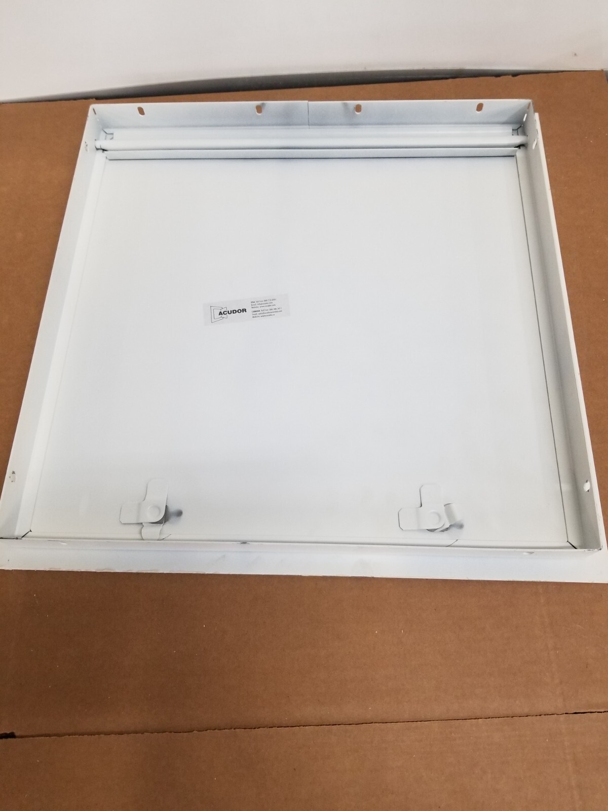 Acudor UF-5500 SCPC Metal Access Door 18 x 18 Slot Catch Concealed Hinge
