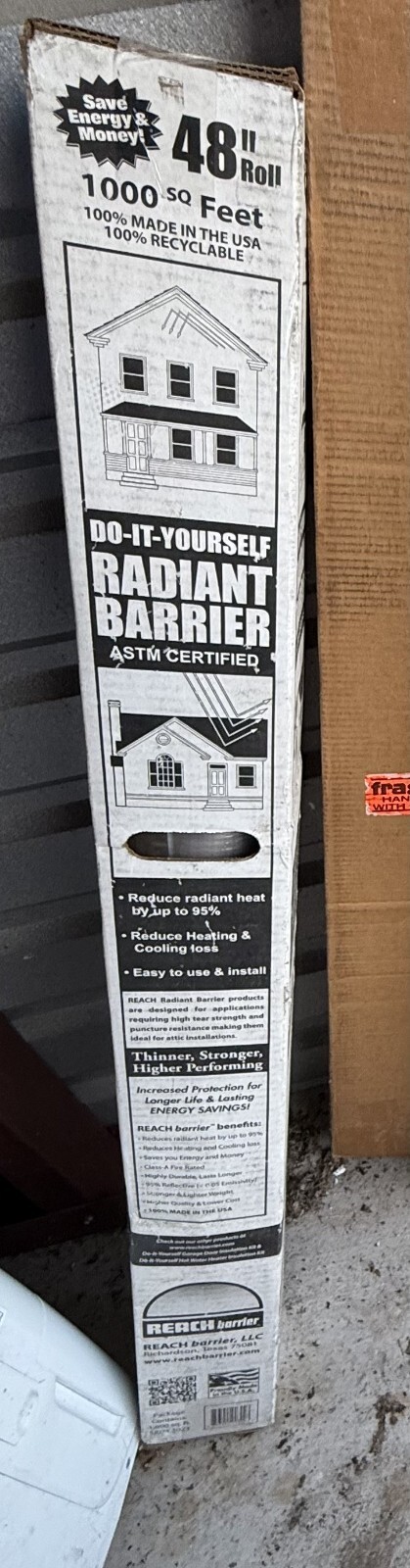 3023 Silvertanium Reflective Insulation Roll (1000 Square Feet)