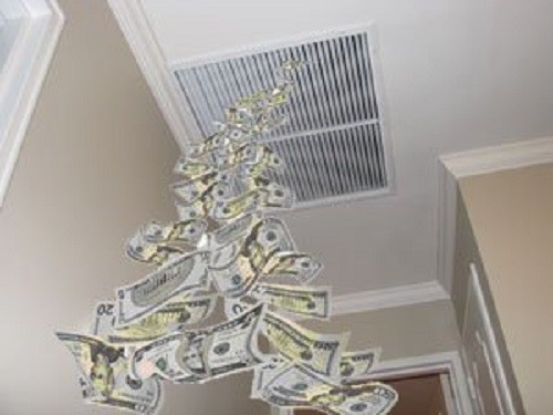House Attic Ceiling Fan Shutter Cover Reflective Poly Core 48″ x 36″ TRIM TO FIT
