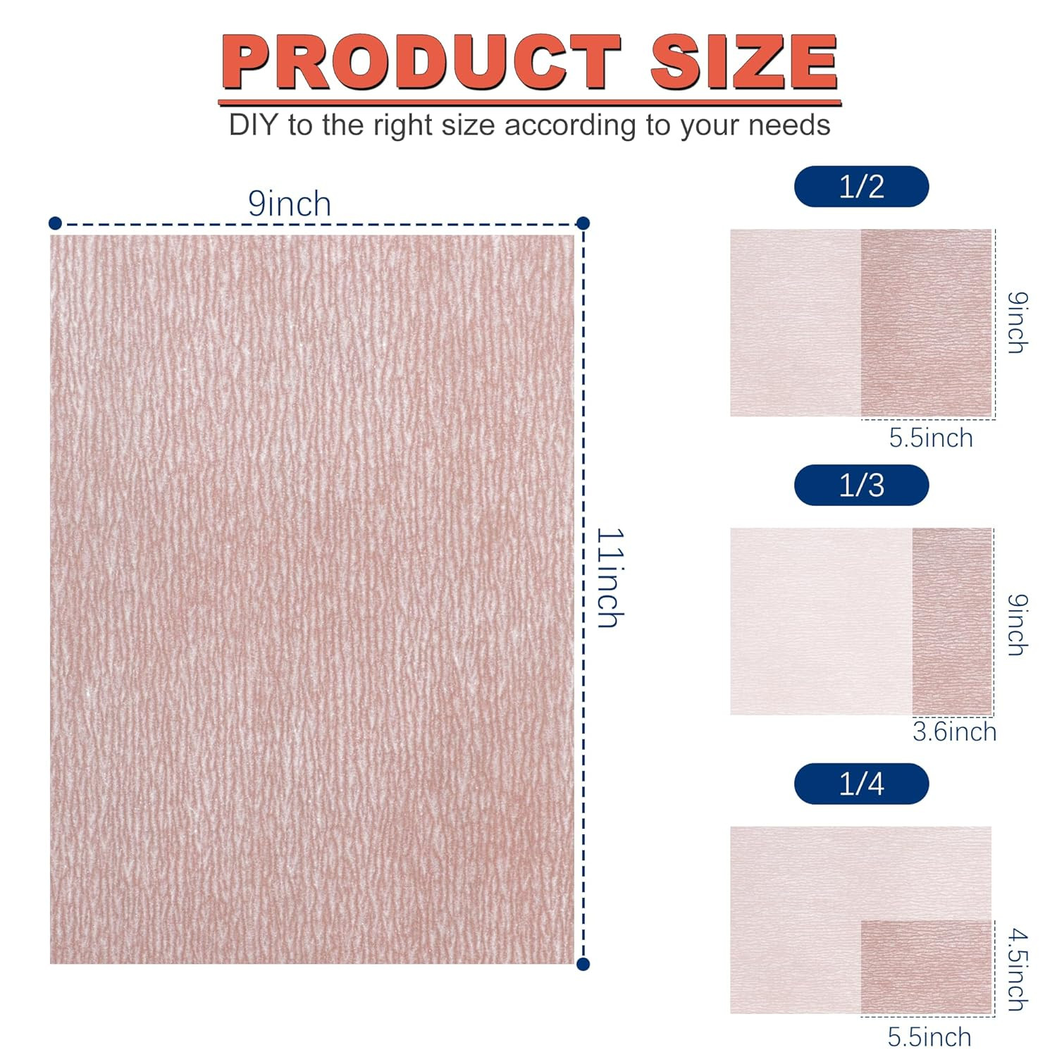 Aluminum Oxide Sandpaper Sheets 9×11, 600 Grit 24 Pack Premium Sand Paper for Wo