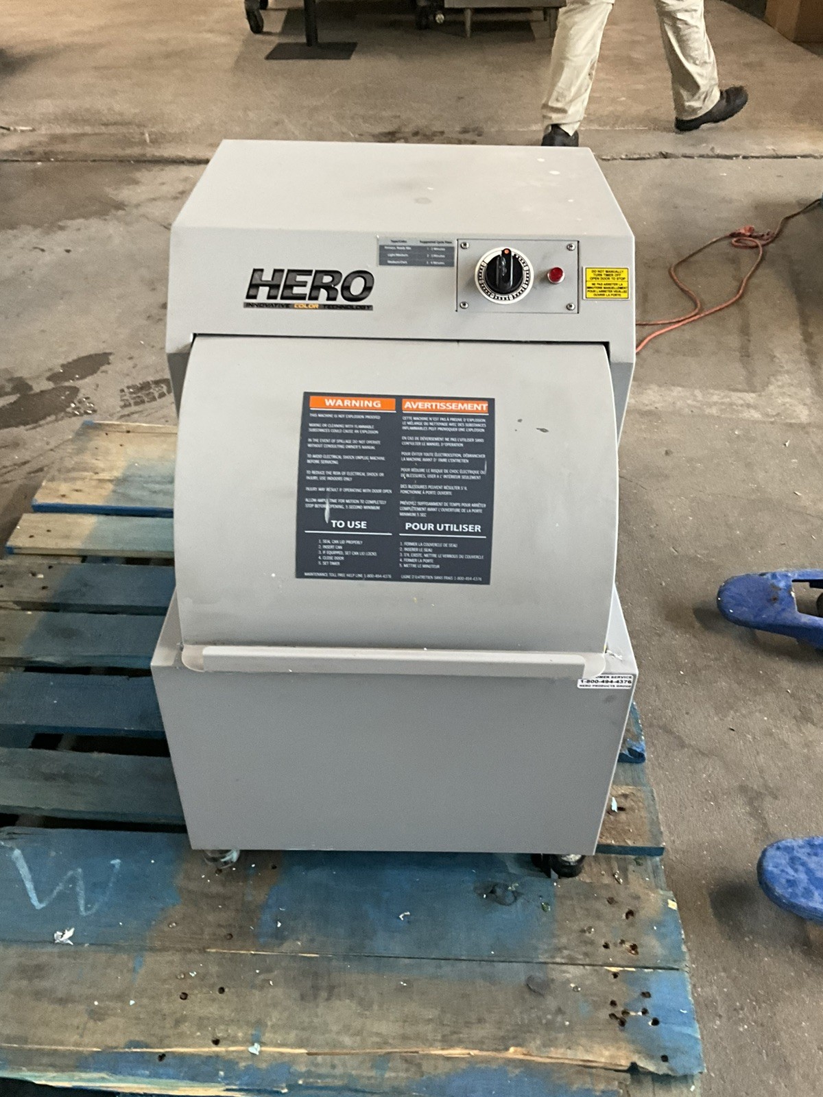 HERO S2425 one Gallon Pint PAINT Shaker Mixer Vortex Automotive Paint Store