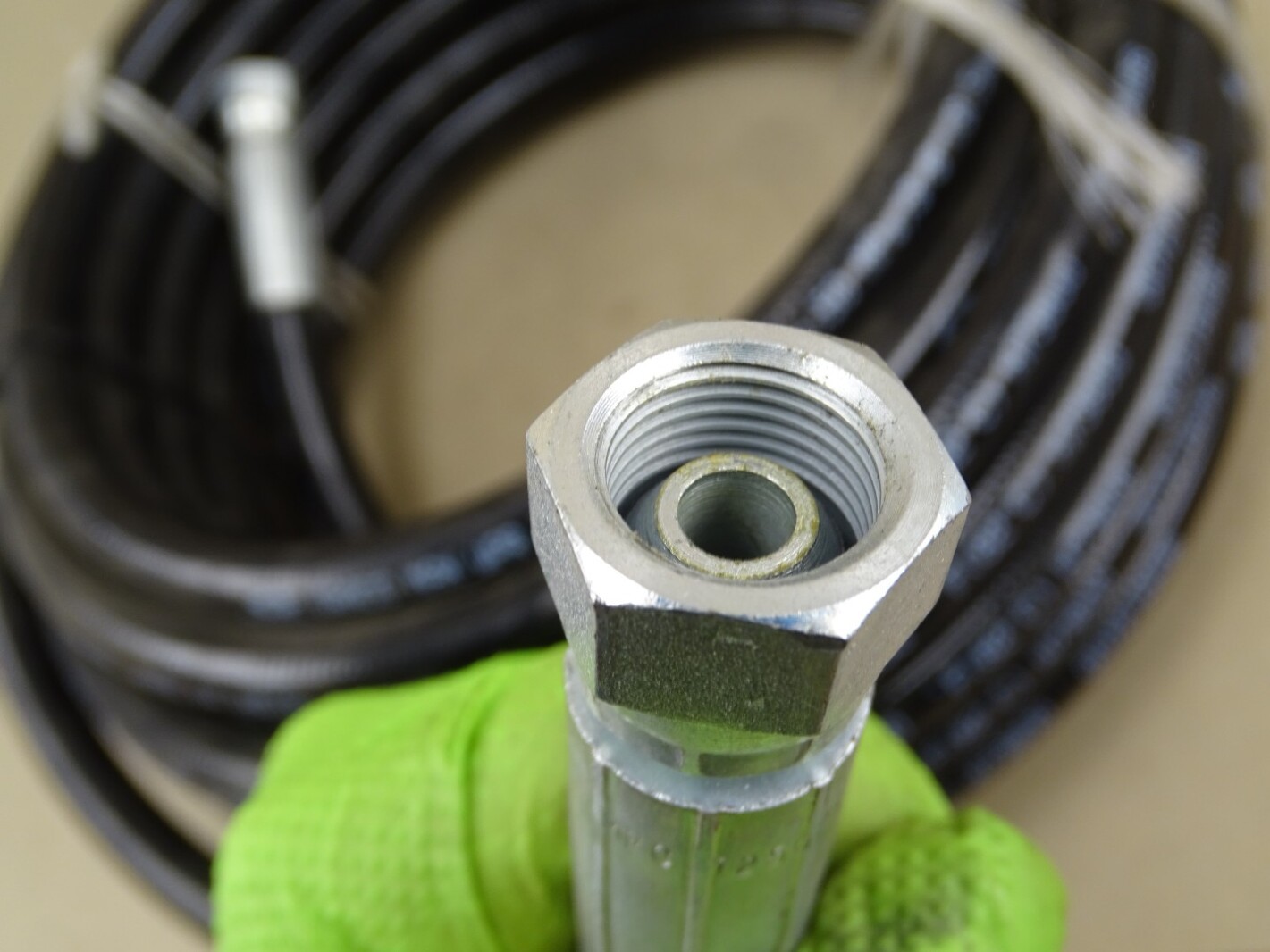 Graco Xtreme-Duty 7250 PSI High Pressure Hose – 3/8” x 50′ , H73850