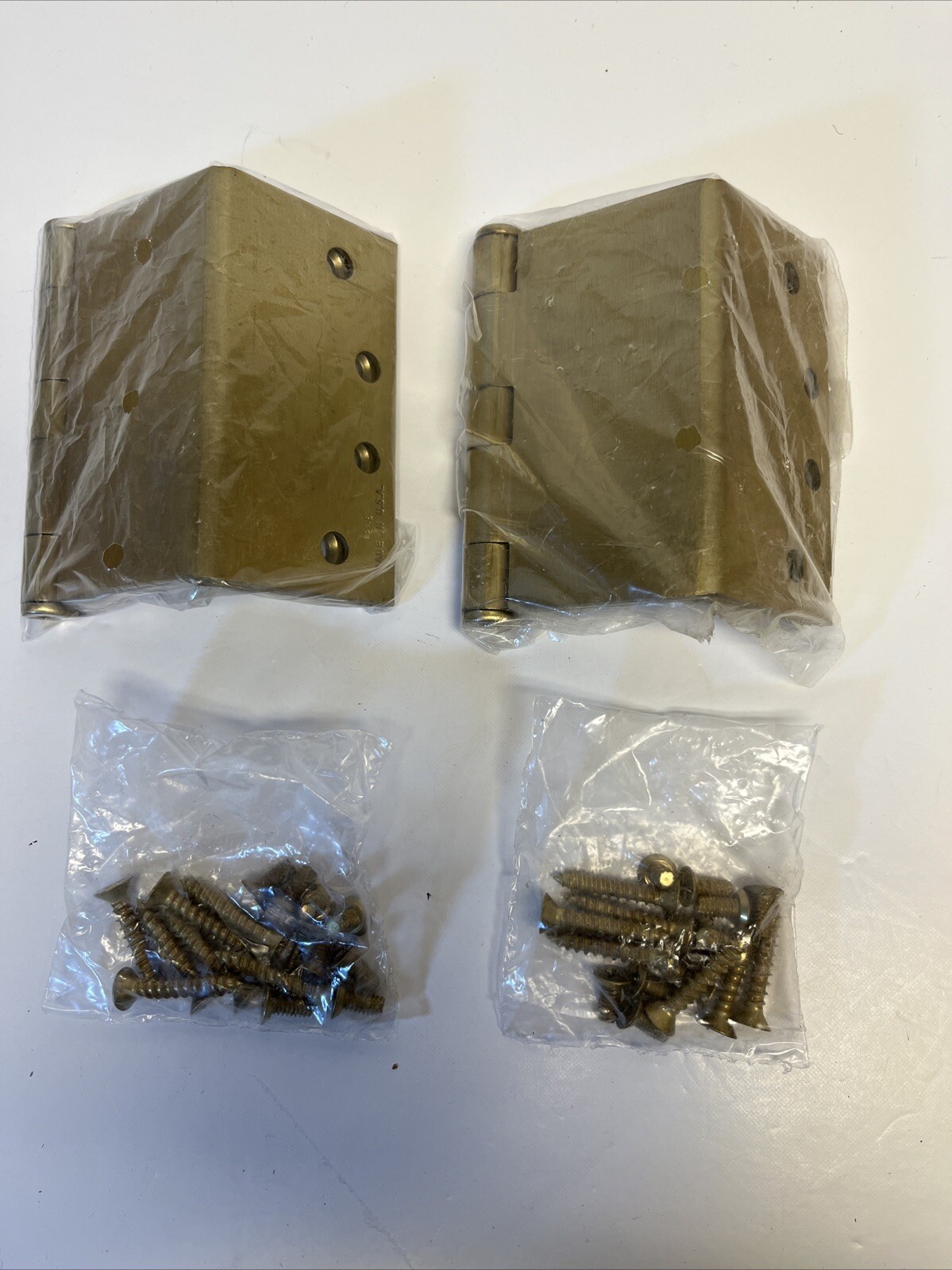 STANLEY F248 26D Wide Throw HINGES 3.5” 05-4505 STEEL BRASS NEW!!