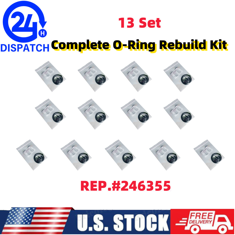 For Graco Fusion Air Purge AP Sprayer 246355 Complete O-Ring Rebuild Kit 13 Set