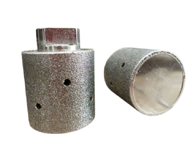 3PC Diamond Grinding Drum Wheel Kit Coarse Medium Fine Power Tools Stone Grinder