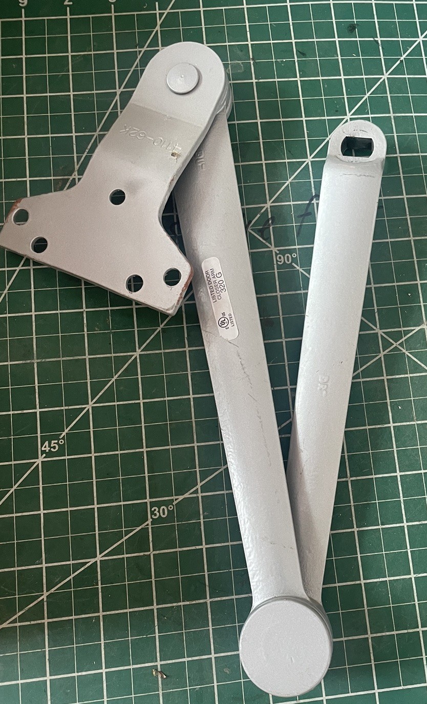 4011 4010 Heavy Duty Door Closer Arm And Shoe Super Smoothie Locksmith Hinge