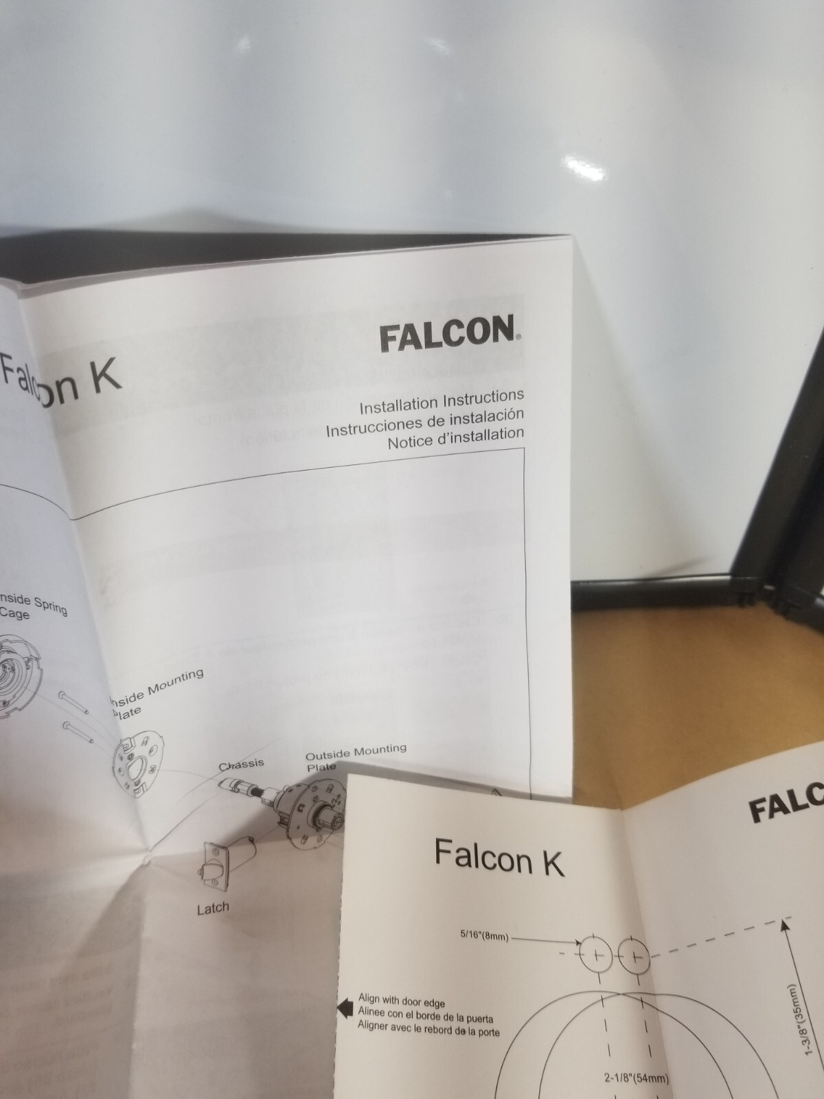 Falcon K511 LD Quantum 626 Satin Chrome Grade 1 Entry/Office Lock Without Core