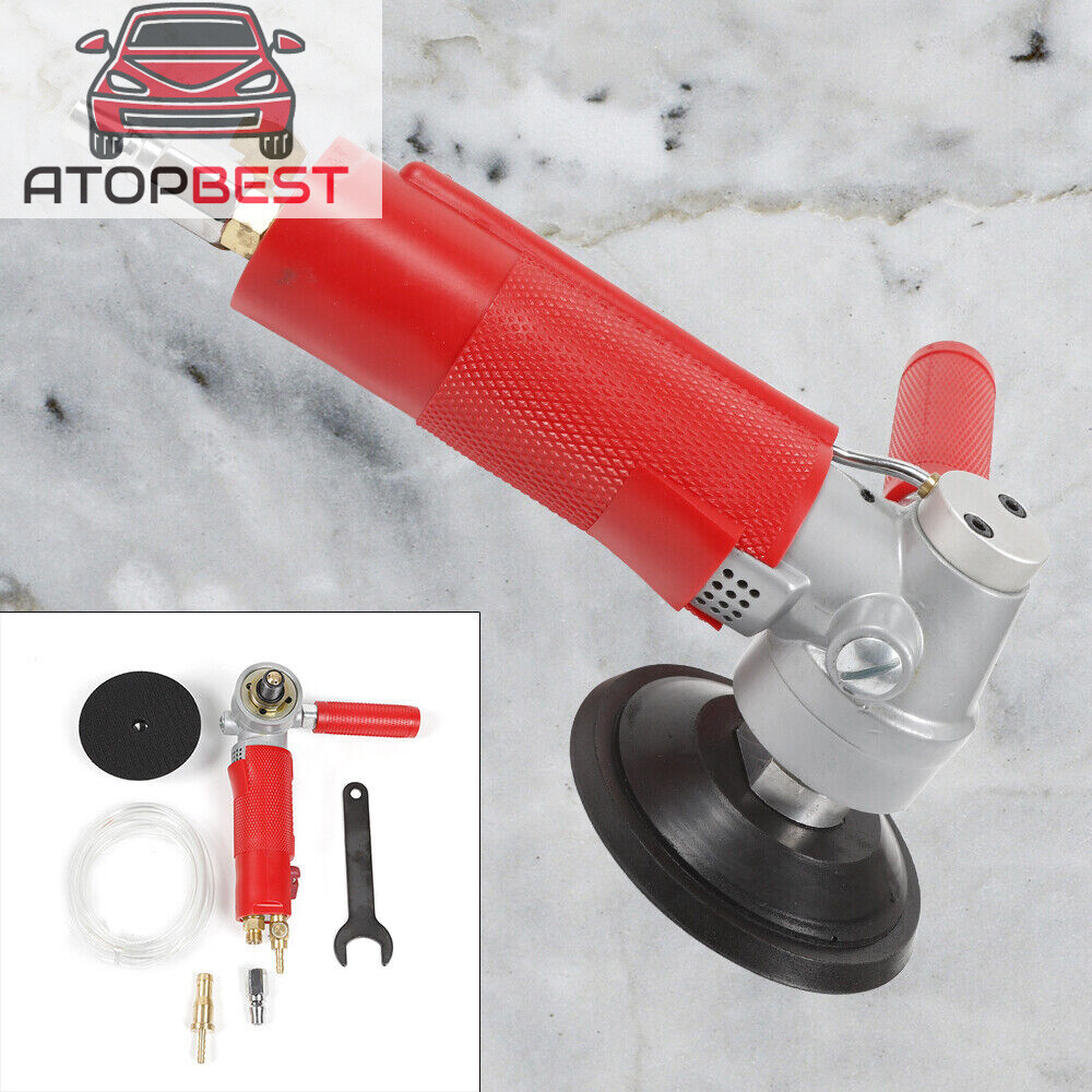 Wet Grinder Polisher Concrete Sanding stone Granite 4″ Polishing 1 Pad wrench US