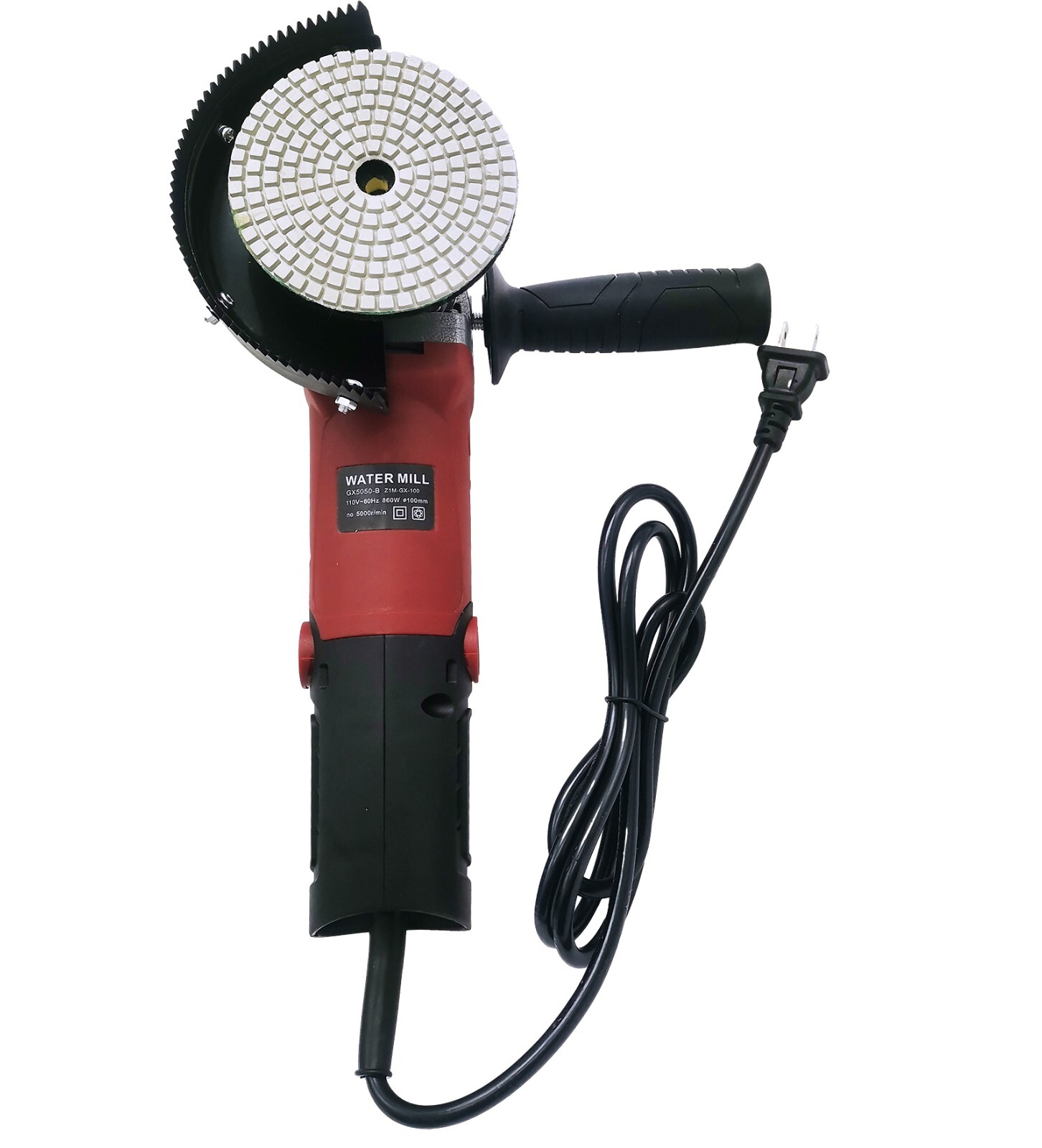 Wet Polisher 4” Diamond Polishing Pad Tool Kit Variable Speeds Buffing Machine