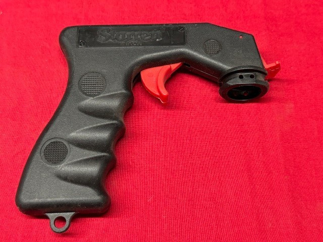 Starrett Pistol Grip Sprayer for Aerosol Can – Old Inventory – Black