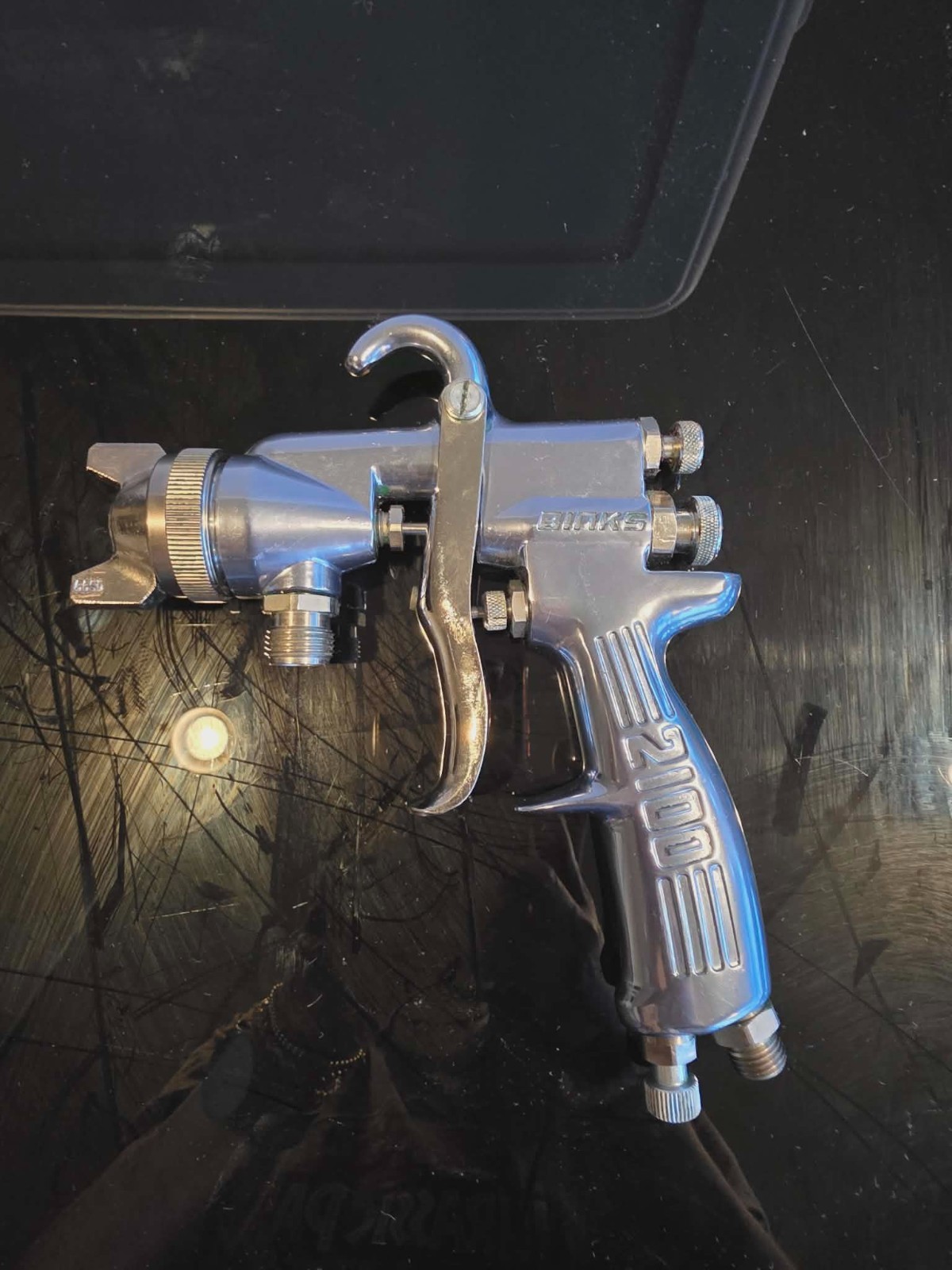 Binks 2100 66SSx66SD Pressure Spray Gun – 2101-4307-9