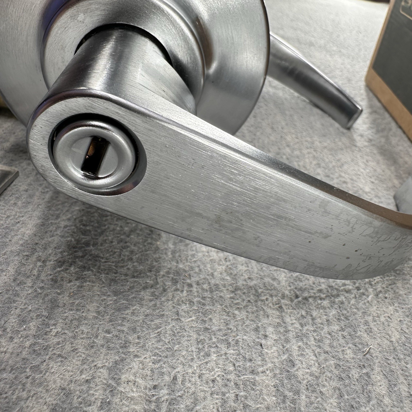DORMA – Privacy Lockset Curved Handle