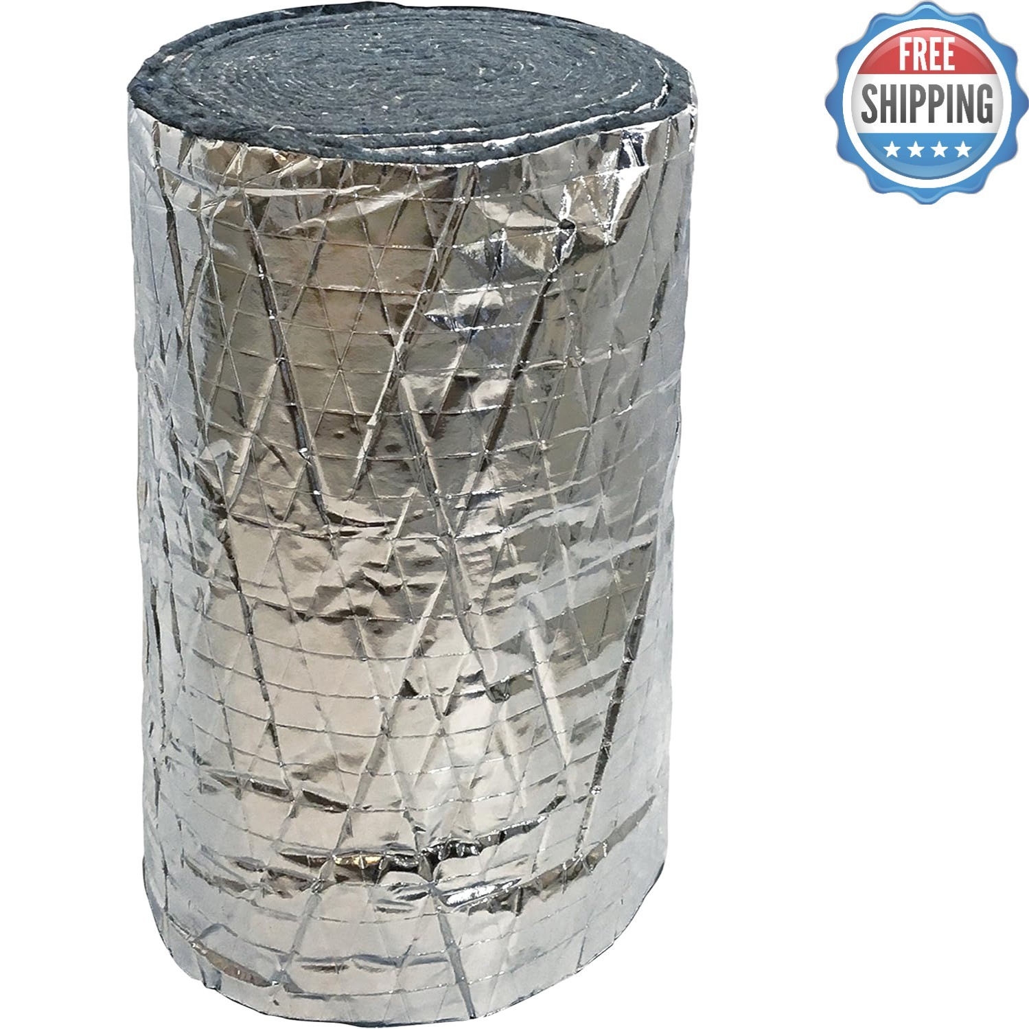 12-Inch x 15-Feet Foil Backed Cotton Insulation – Safe, Effective, and Stylish