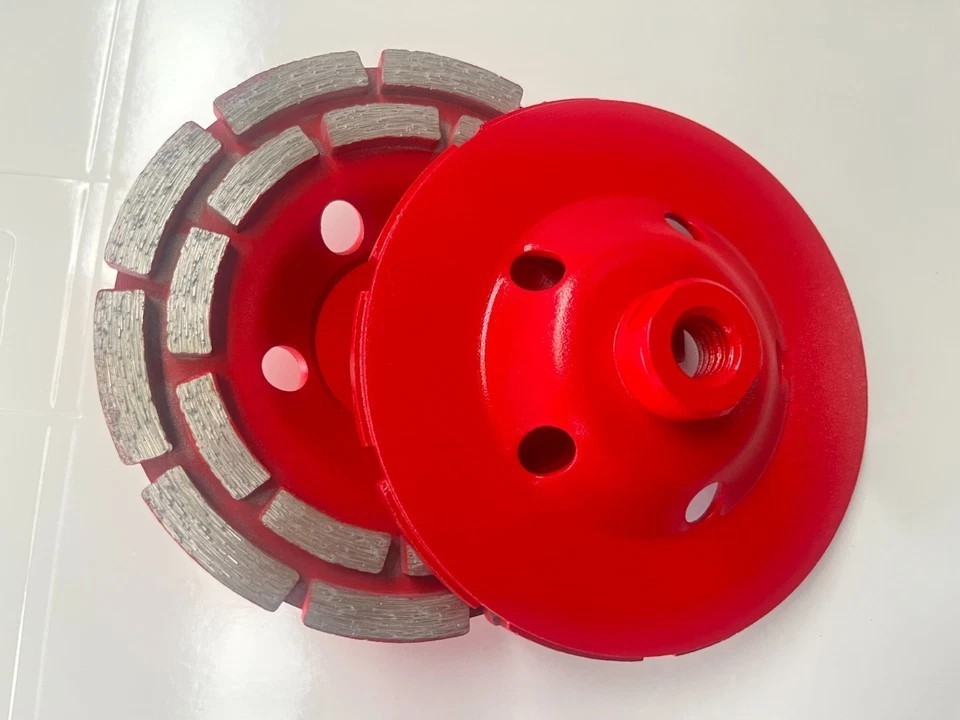 4.5″ Diamond Tuck Point Blade + 4.5″ Grinding Cup Wheel Concrete Masonry Grinder