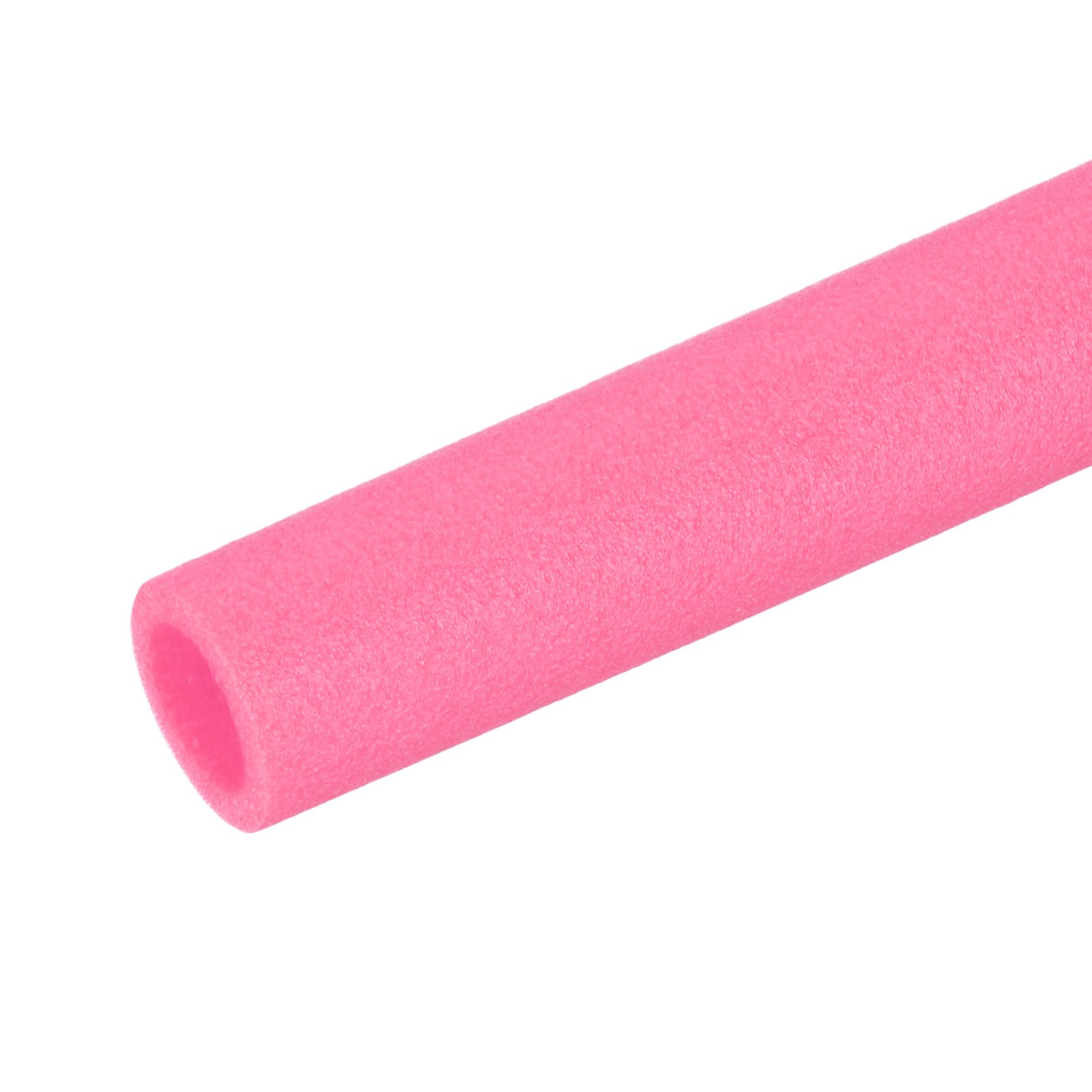 1-1/4″(32mm)IDx3.3FTx2.05″ Pipe Insulation Foam Tube Pool Noodles Rose Red