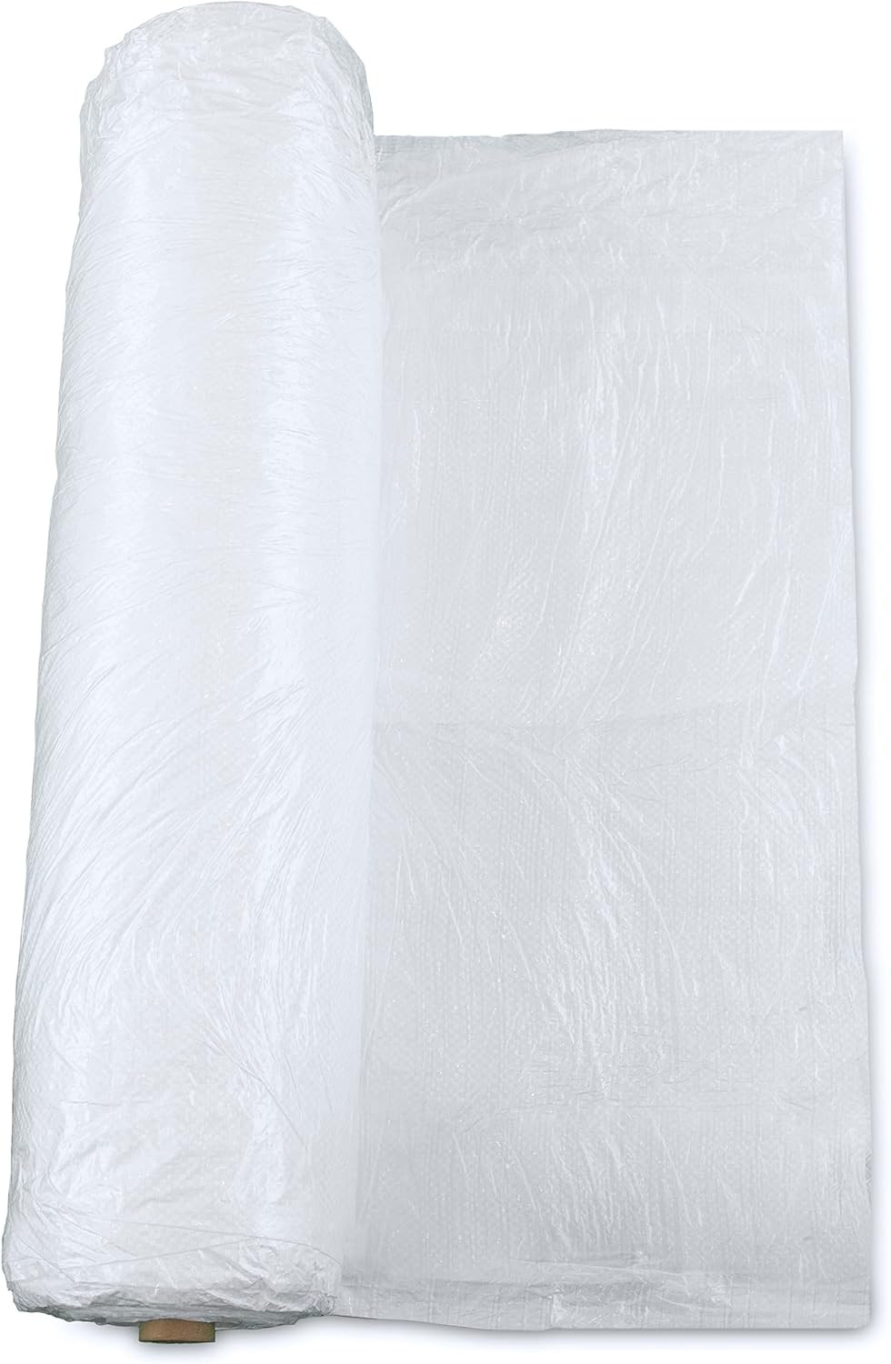 Woven Poly Sheeting 20 X 100-Foot Reinforced, Coated & Tear-Resistant for Scaffo