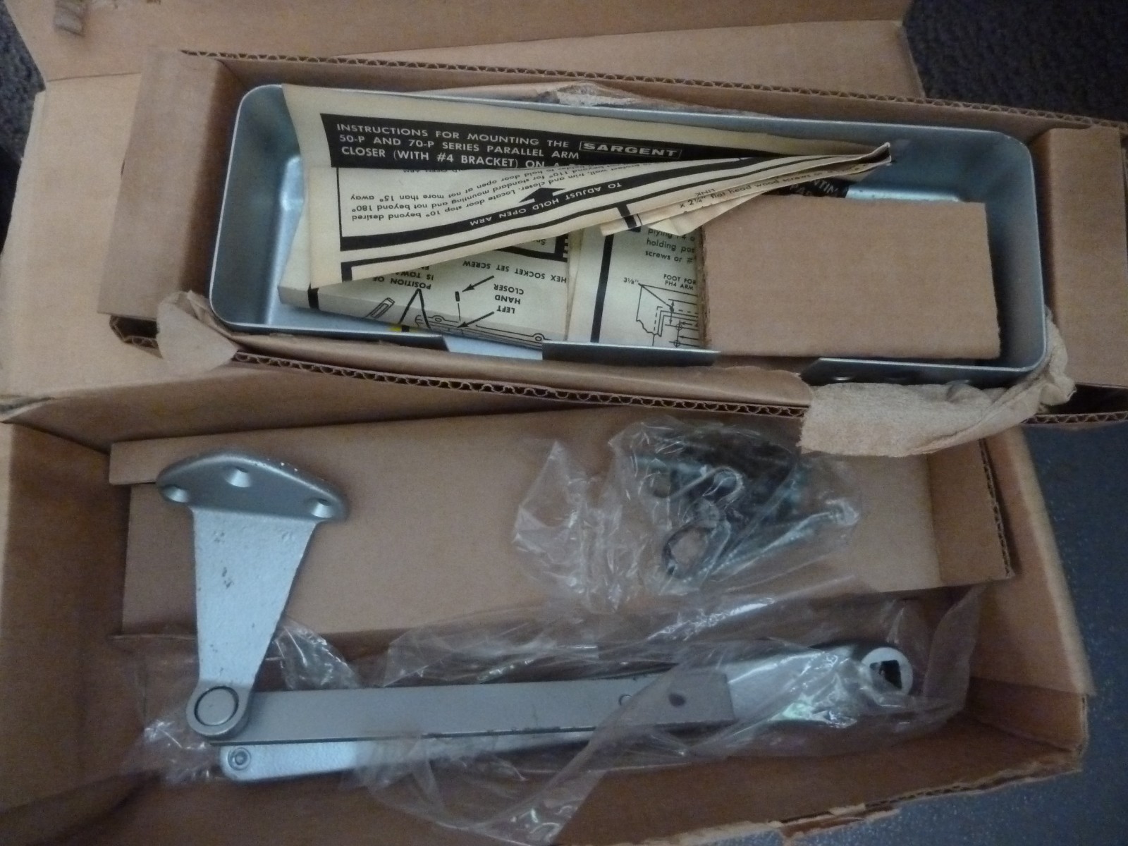 NEW SARGENT EN54 EN50 POWERGLIDE SERIES COMMERCIAL DOOR CLOSER P4