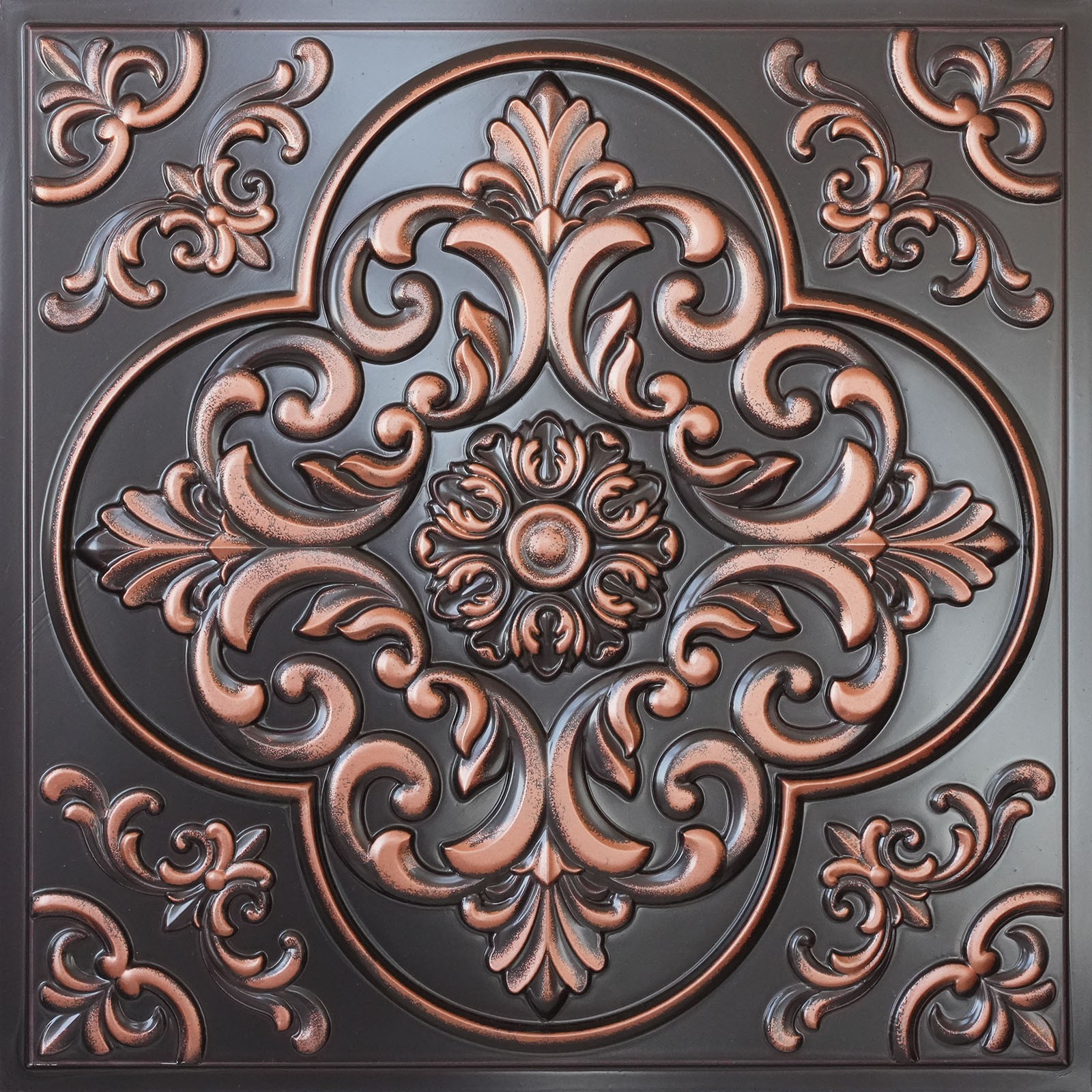 Vintage ceiling tiles Decorative pvc panels for literary book bars PL88 10Pcs