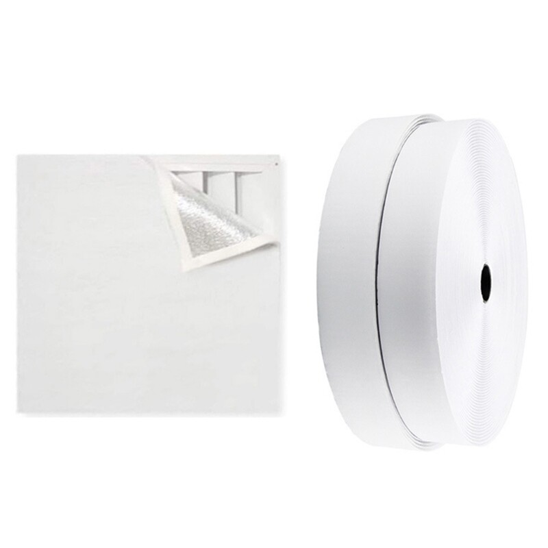 Whole House Fan Cover Attic Ceiling Fan Shutter Cover with Adhesive Strip